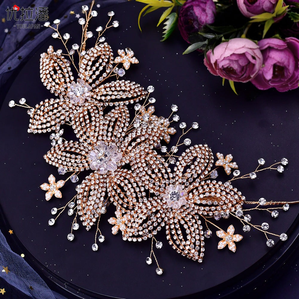 Handmade Floral Hair Accessory for Brides HP252