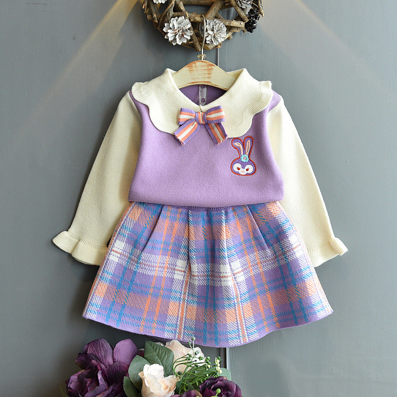 Trendy Cute Girl's Casual Fashion Suit