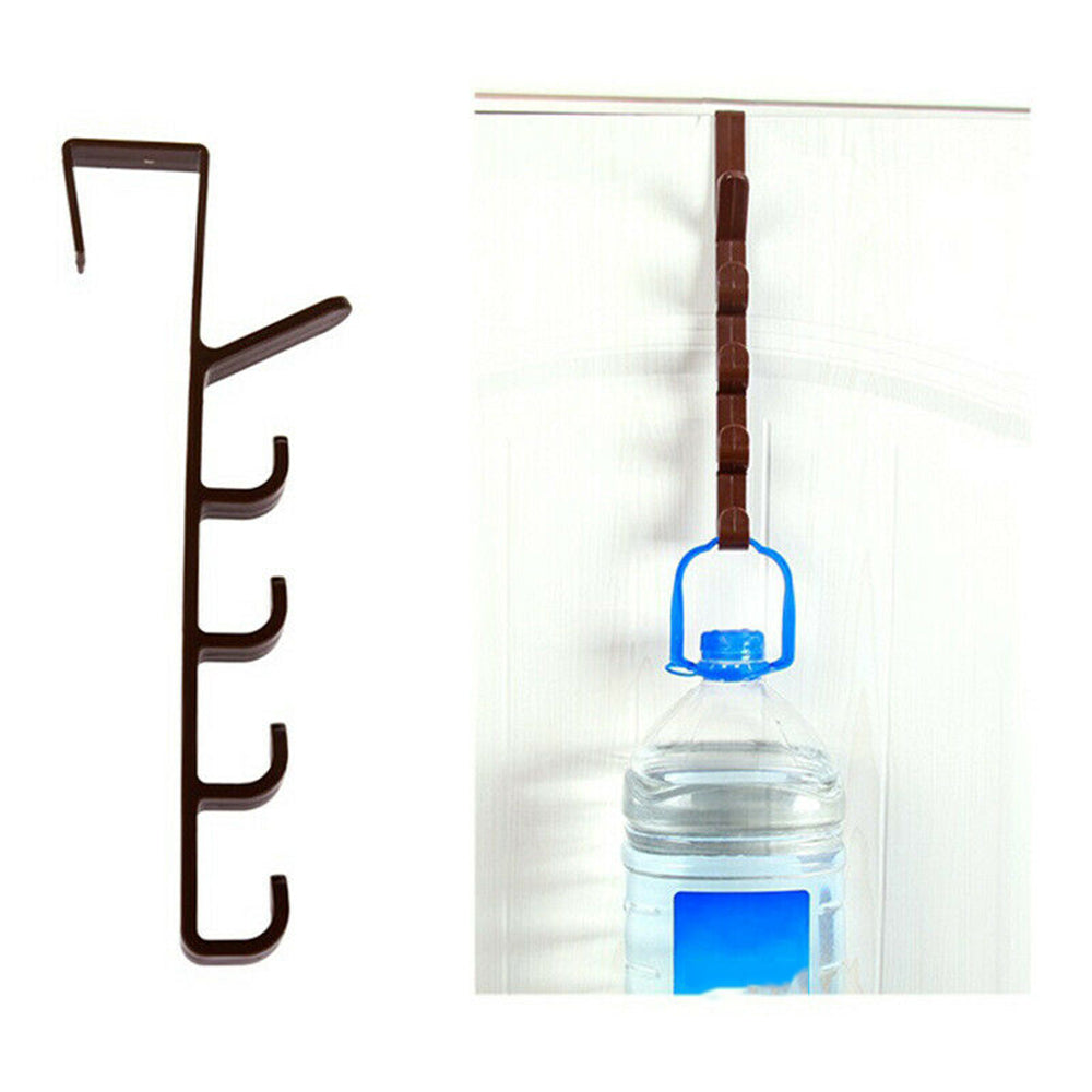 Multi-purpose Five-segment Hook Rack Organizer