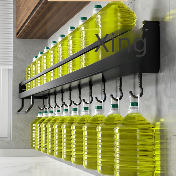 Wall-Mounted Multifunctional Kitchen Storage Rack