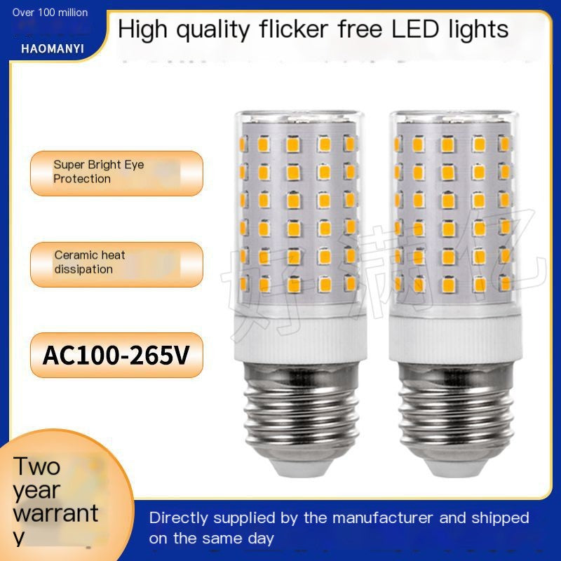 High-Quality 10W E27 LED Corn Bulb for Home Lighting