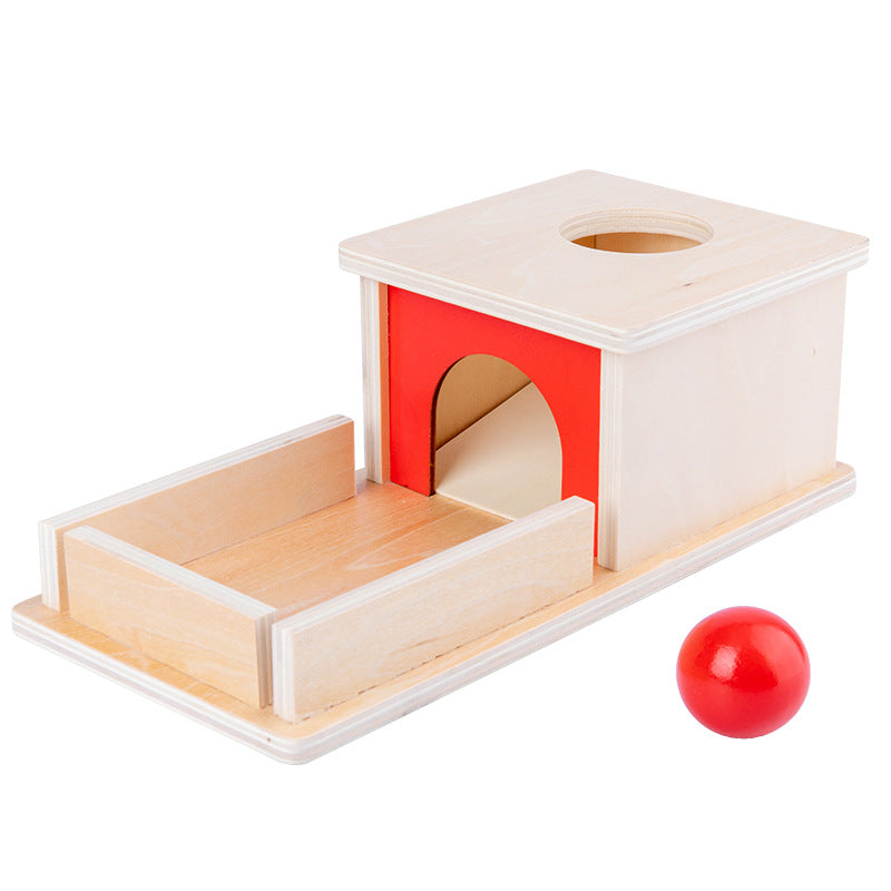 Montessori Wooden Drawer Box for Educational Toys