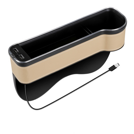 Charging Car Seat Gap Organizer Box