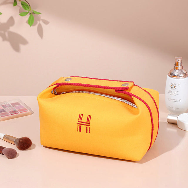 Waterproof Canvas Travel Toiletry Organizer Bag