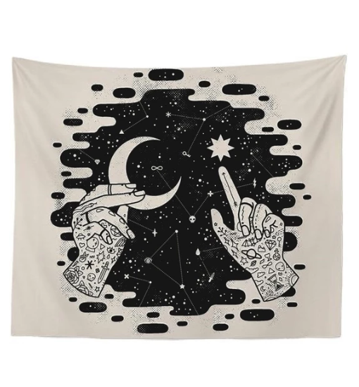 Custom Digital Print Tapestry for Home Decor