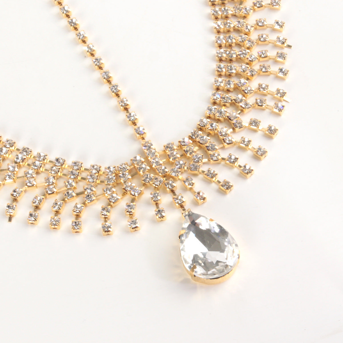 Bohemian Rhinestone Forehead Chain Hair Accessory