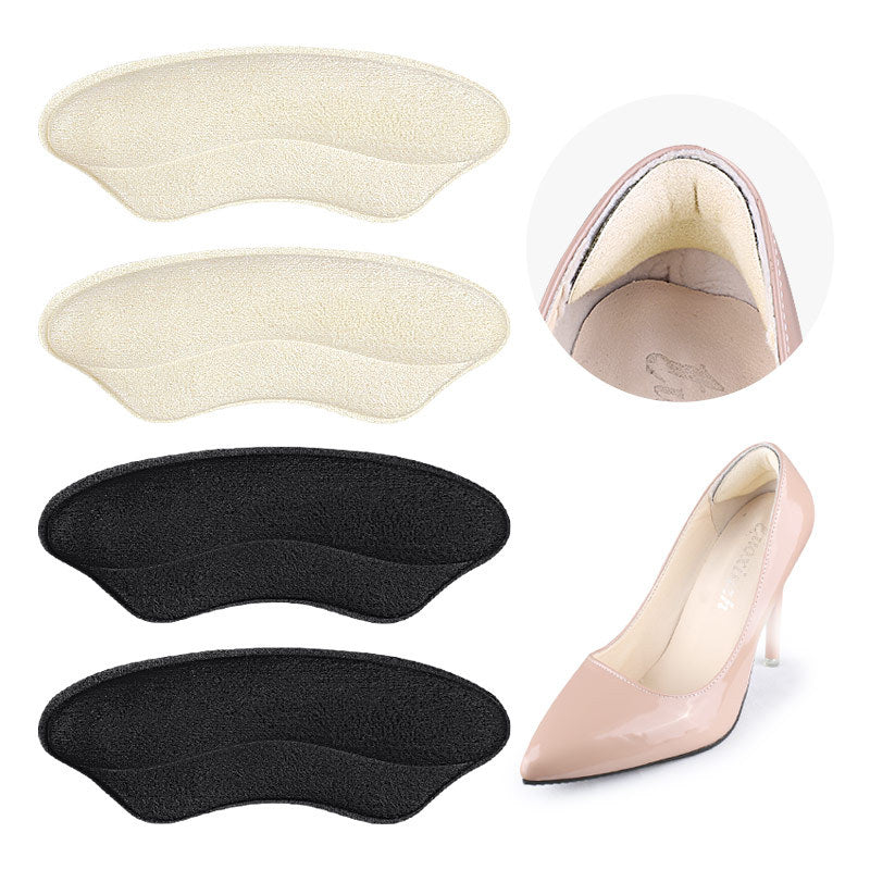 2pcs Women's High-Heeled Shoes Heel Protection Stickers