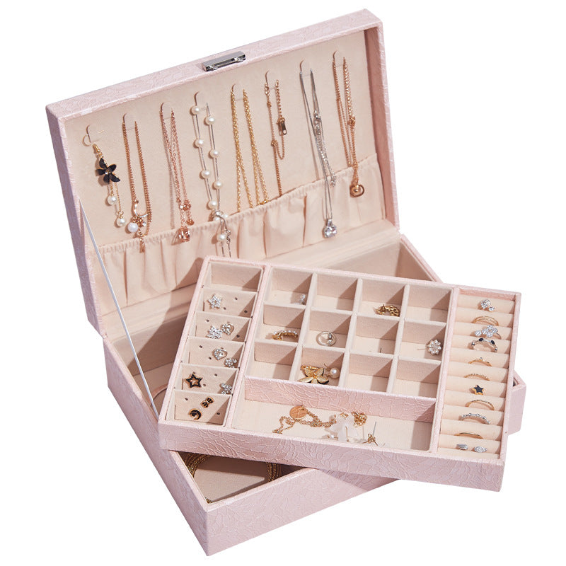 New Double-Layer Jewelry Organizer for Accessories