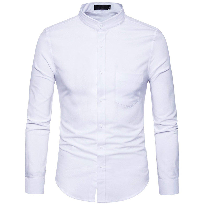 Men's Long Sleeve Cotton Shirt