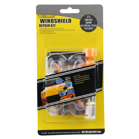Automotive Glass Repair Tool for Windshield Damage