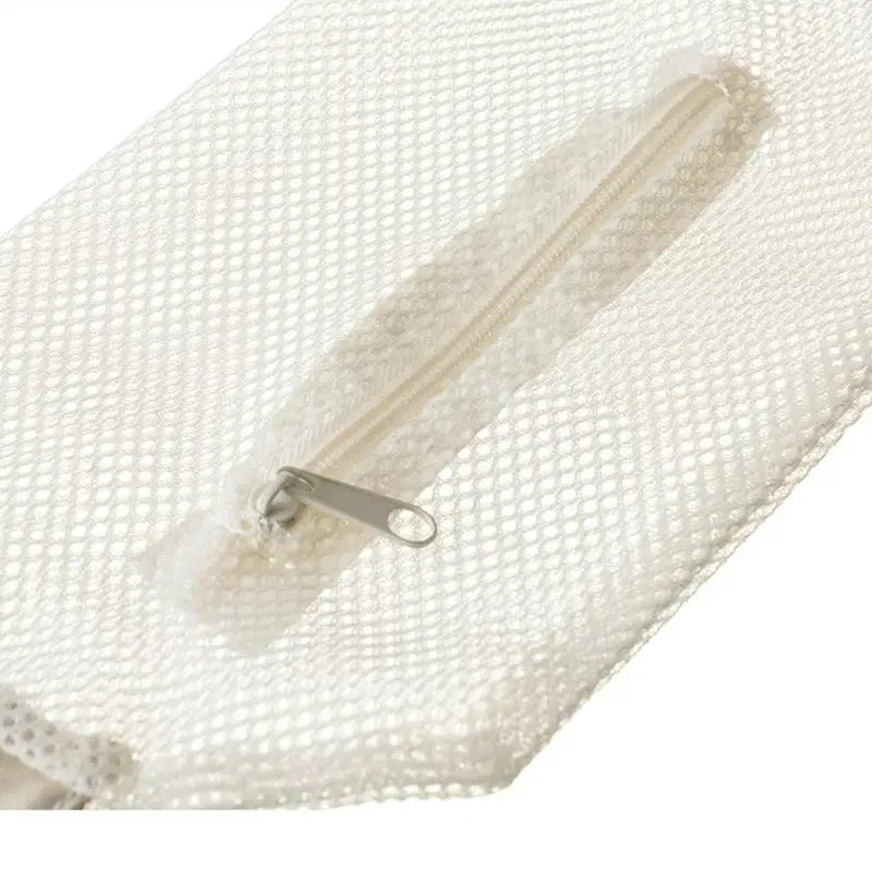 Wall Mounted Mesh Bag Organizer for Kitchen Storage
