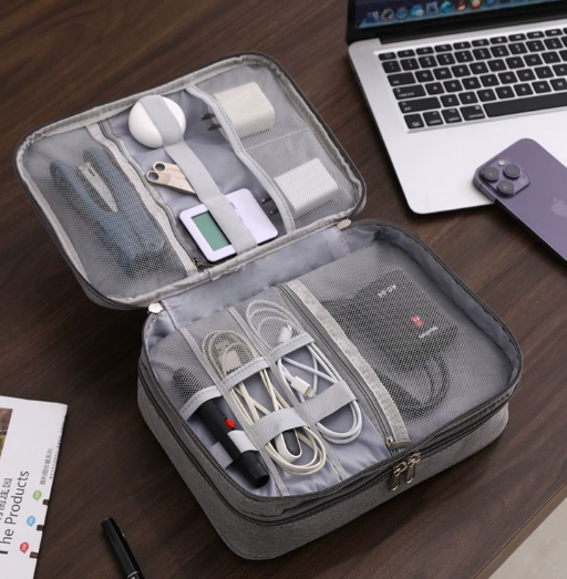Portable USB Gadget Organizer and Storage Pouch Case