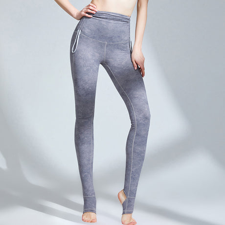 Drawstring Yoga Pants for Foot Exercise Fitness