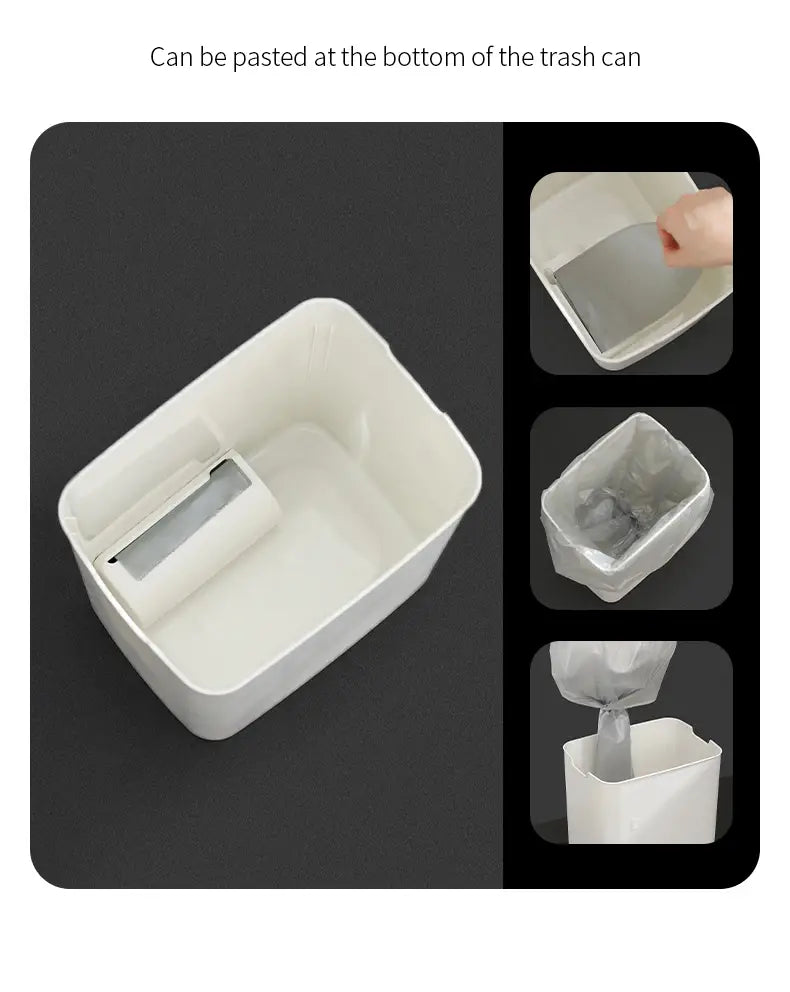 FaSoLa Kitchen Garbage Bag Storage Box - No Punching Needed