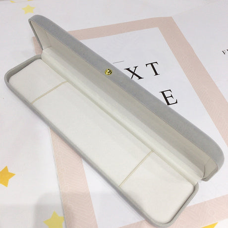 Luxury Jewelry Box with Floating Design and Plastic Film