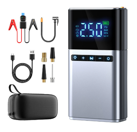 All-in-One Emergency Car Jump Starter with Power Bank