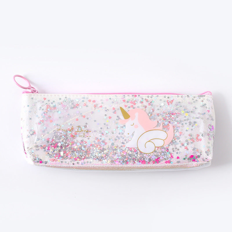 Unicorn Wing Pencil Case - Cute Creative Stationery