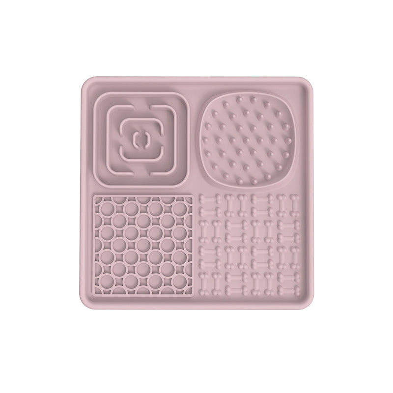 Silicone Pet Feeding Mat and Slow Feed Pad