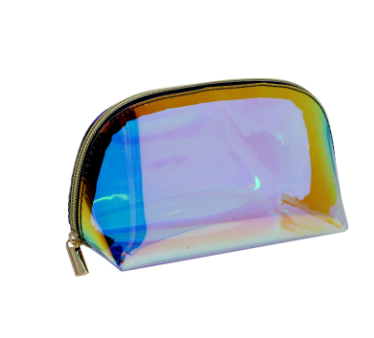 Symphony Laser Half-Circle Travel Cosmetic Bag