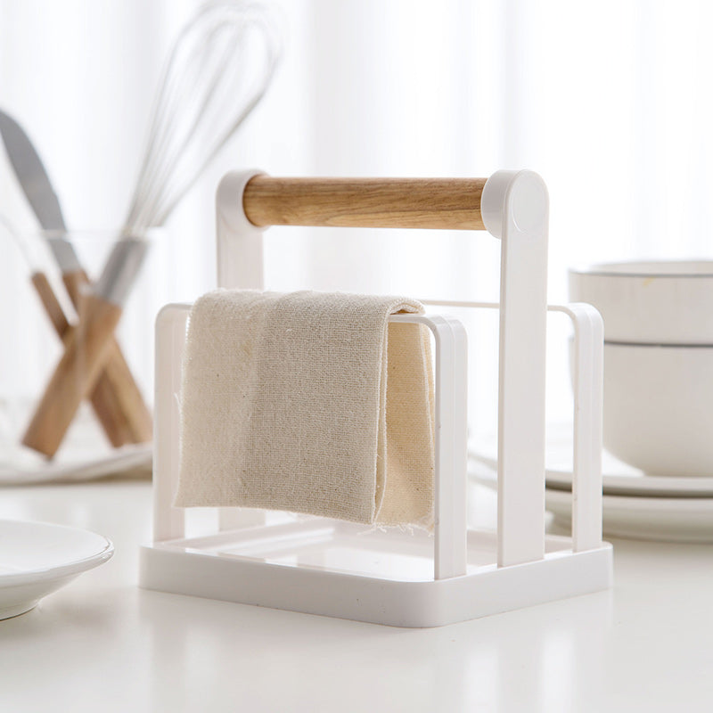 Kitchen Storage Rack with Cutting Board Feature