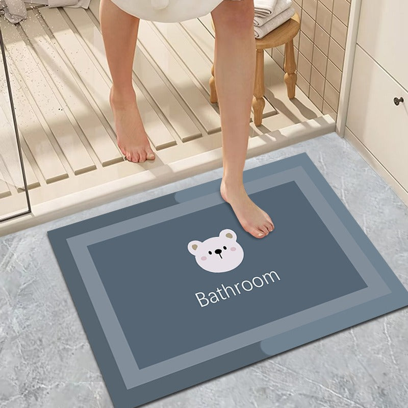 Soft Diatomite Water-Absorbent Bathroom Mat