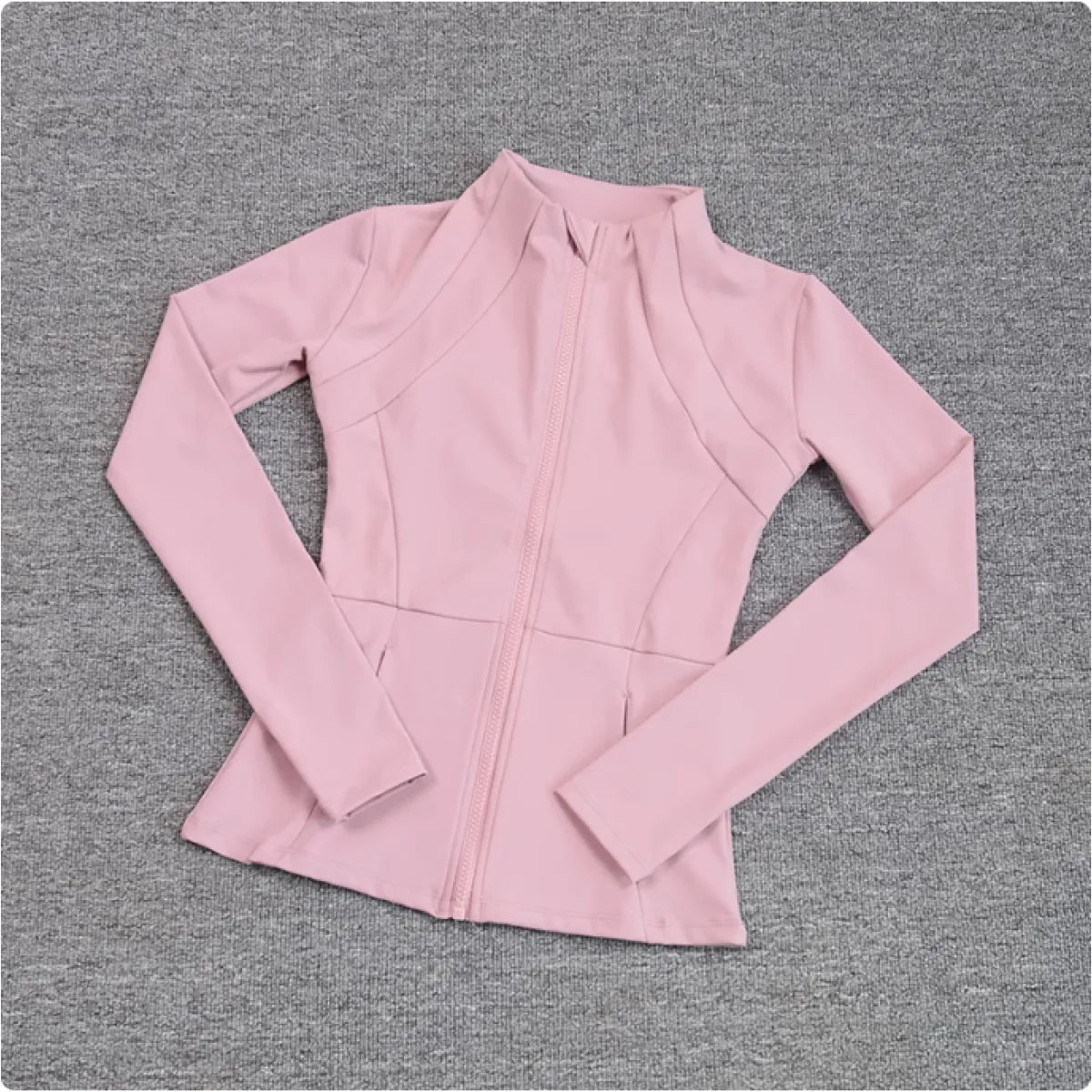 Long Sleeve Slim-Fit Fitness Jacket