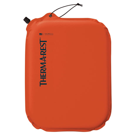 Therm-a-Rest Lite Seat Ultralight Inflatable Seat Cushion Orange Polyester 13 x 16 Inches
