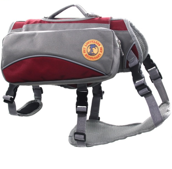 Pet Self-Backpack Portable Travel Bag with Detachable Chest