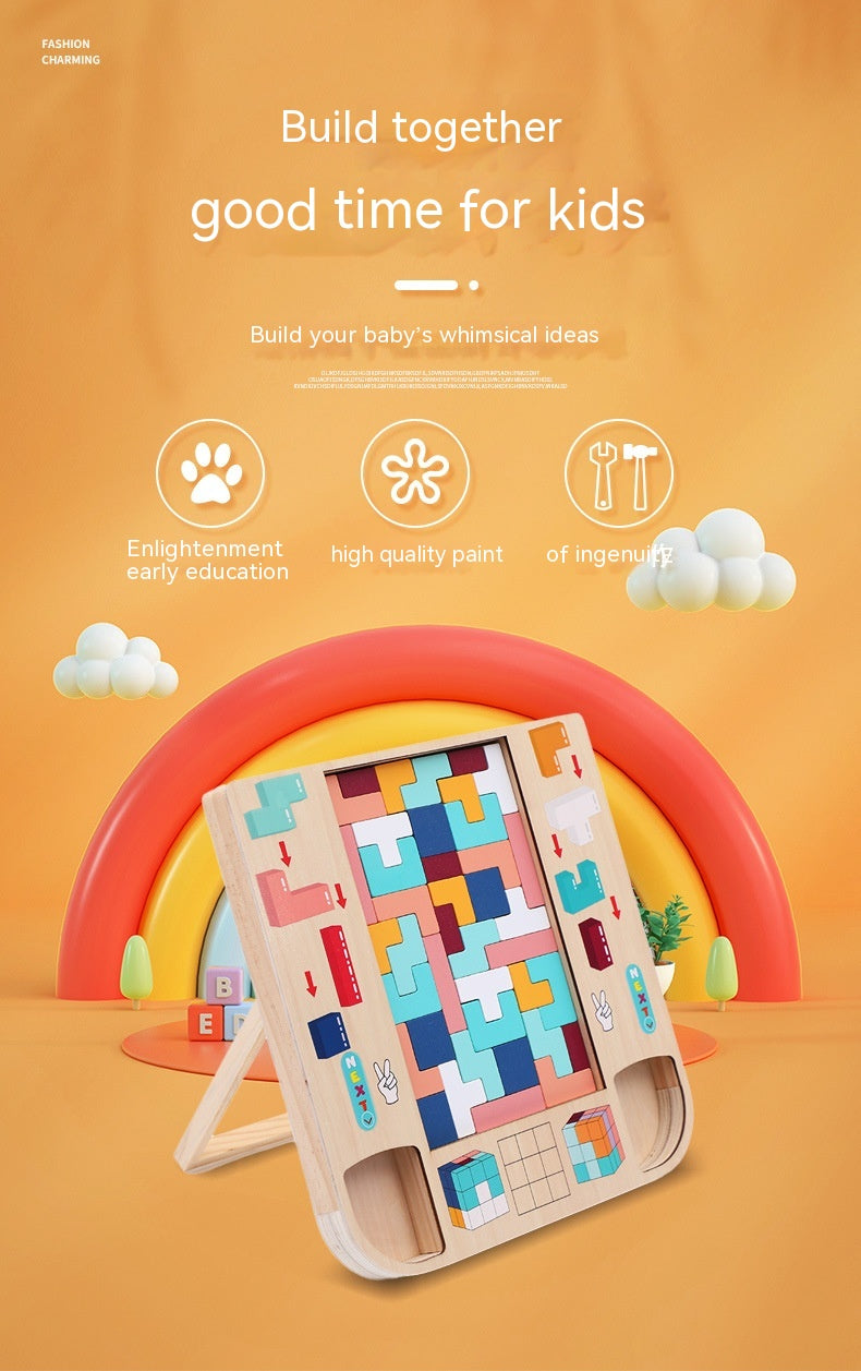 Wooden 3D Puzzle Toy