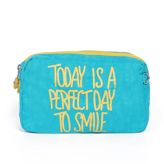 Waterproof Nylon Makeup Bag and Travel Organizer Pouch
