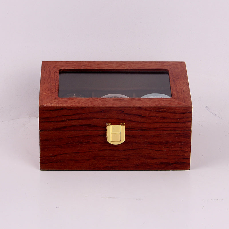Wooden Watch Box for 6 Watches and 12 Bracelets