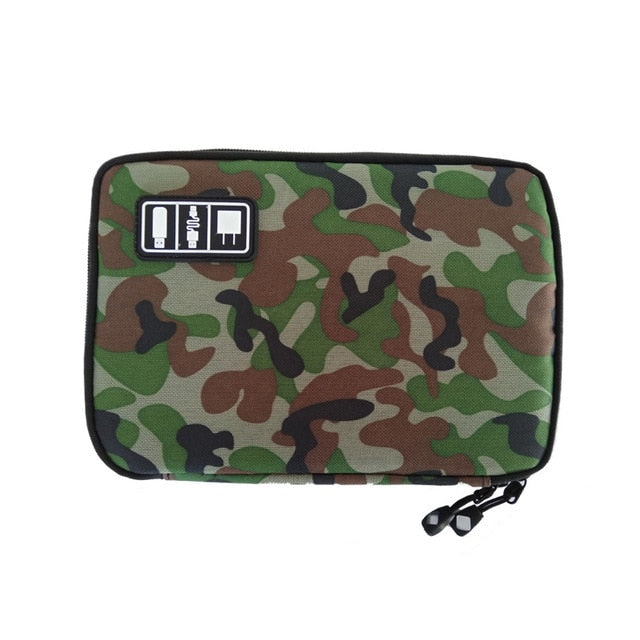 USB Cable Organizer Travel Bag for Digital Accessories