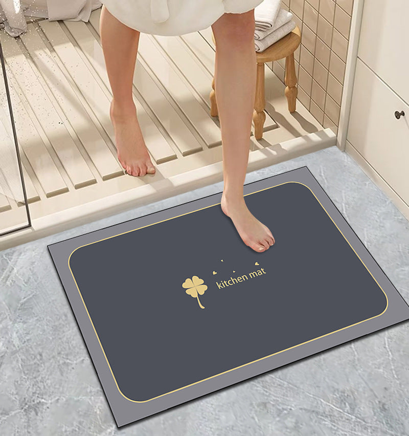 Soft Diatomite Water-Absorbent Bathroom Mat