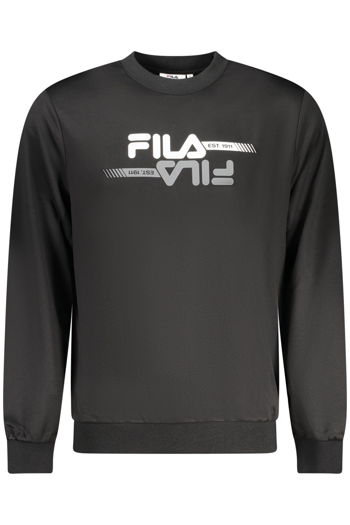 FILA MEN'S BLACK ZIP-UP SWEATSHIRT