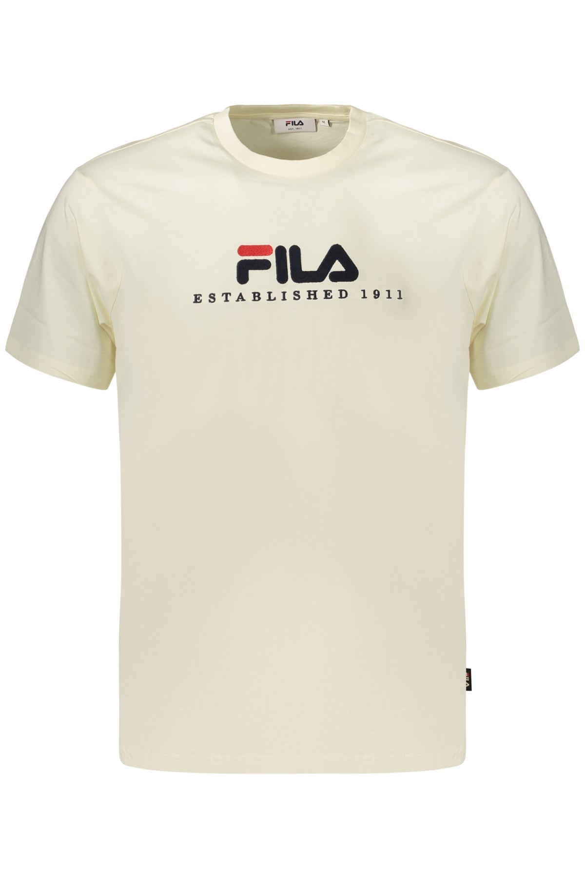 FILA MEN'S SHORT-SLEEVE T-SHIRT, BEIGE