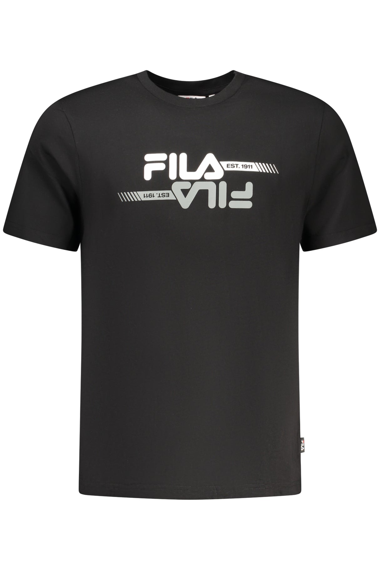 FILA MEN'S SHORT-SLEEVE T-SHIRT BLACK