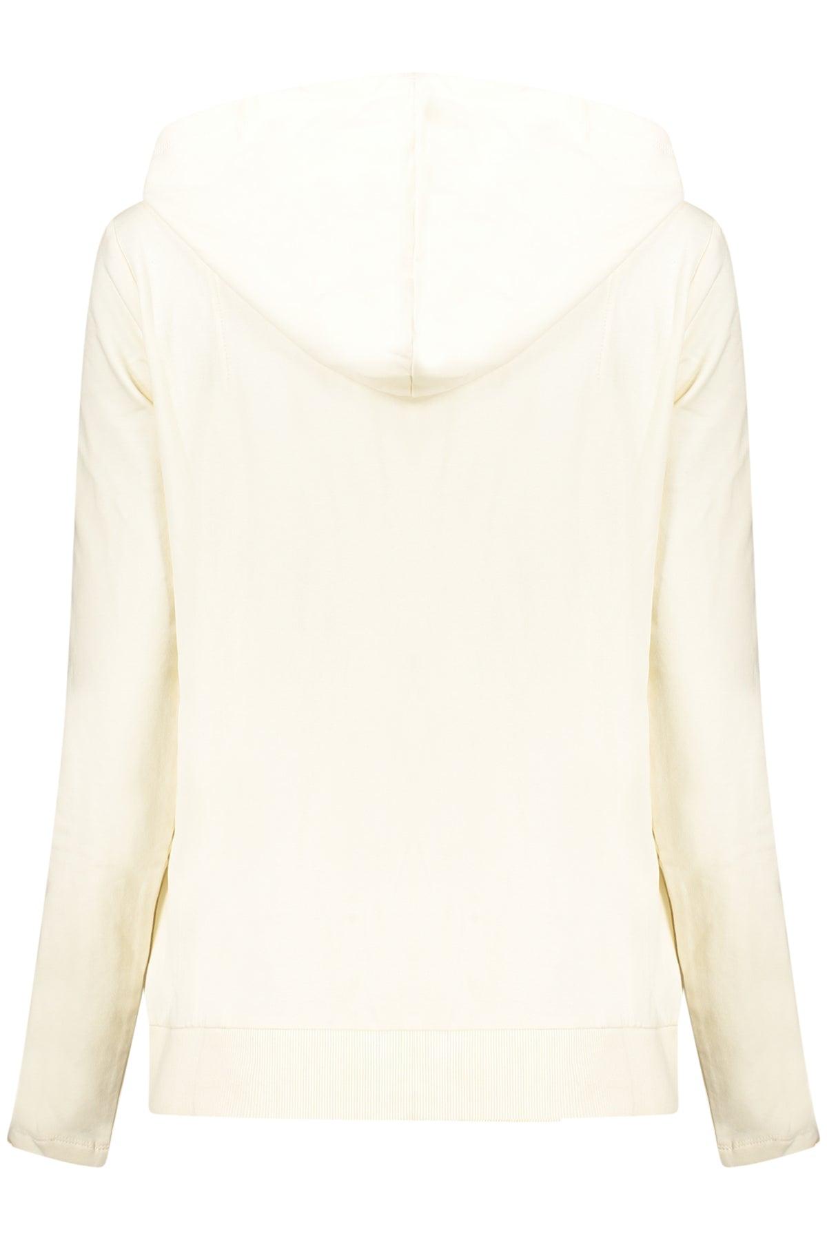 FREDDY WOMEN'S WHITE ZIP-UP SWEATSHIRT