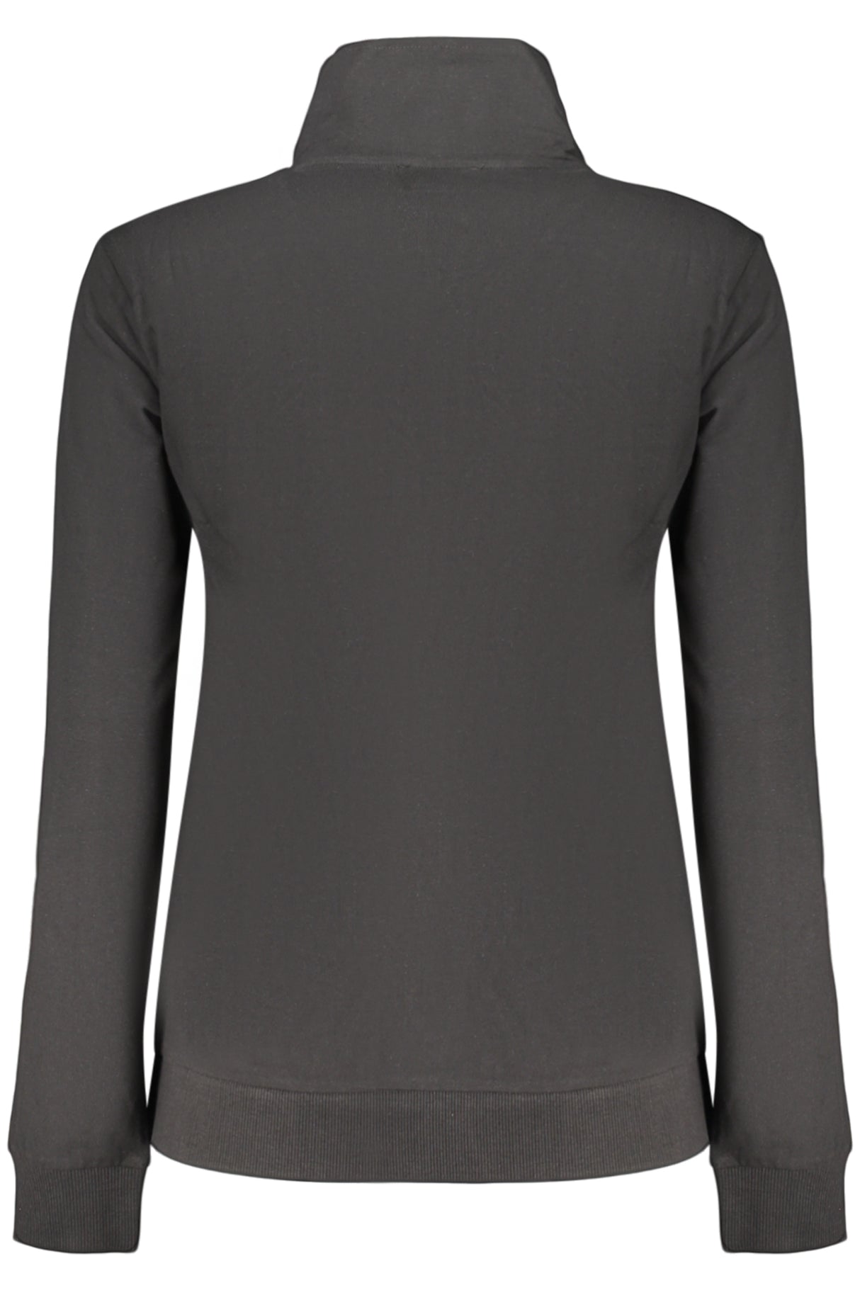 FREDDY WOMEN'S BLACK ZIP-UP SWEATSHIRT