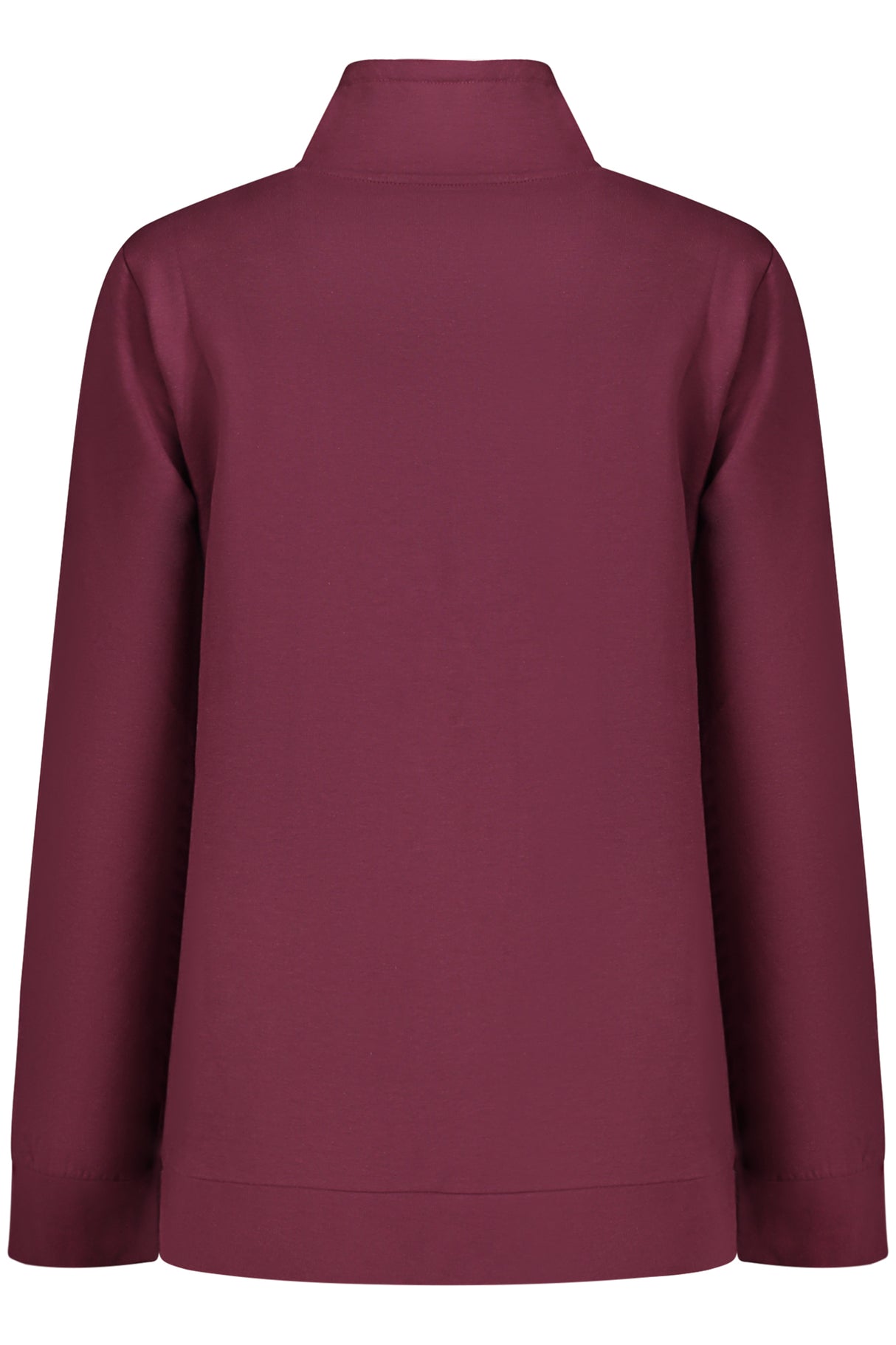 FREDDY WOMEN'S PURPLE ZIP-UP SWEATSHIRT