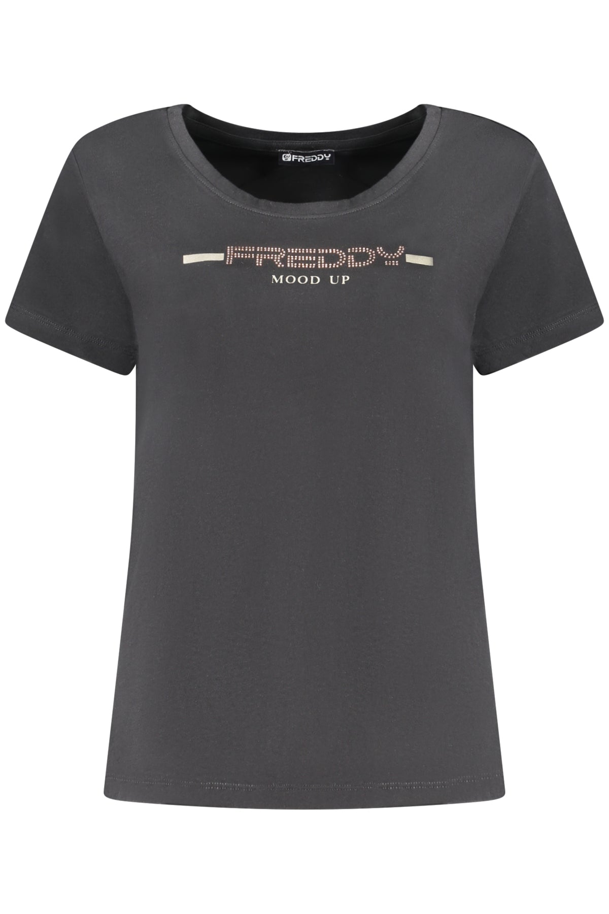 FREDDY WOMEN'S SHORT-SLEEVE T-SHIRT BLACK
