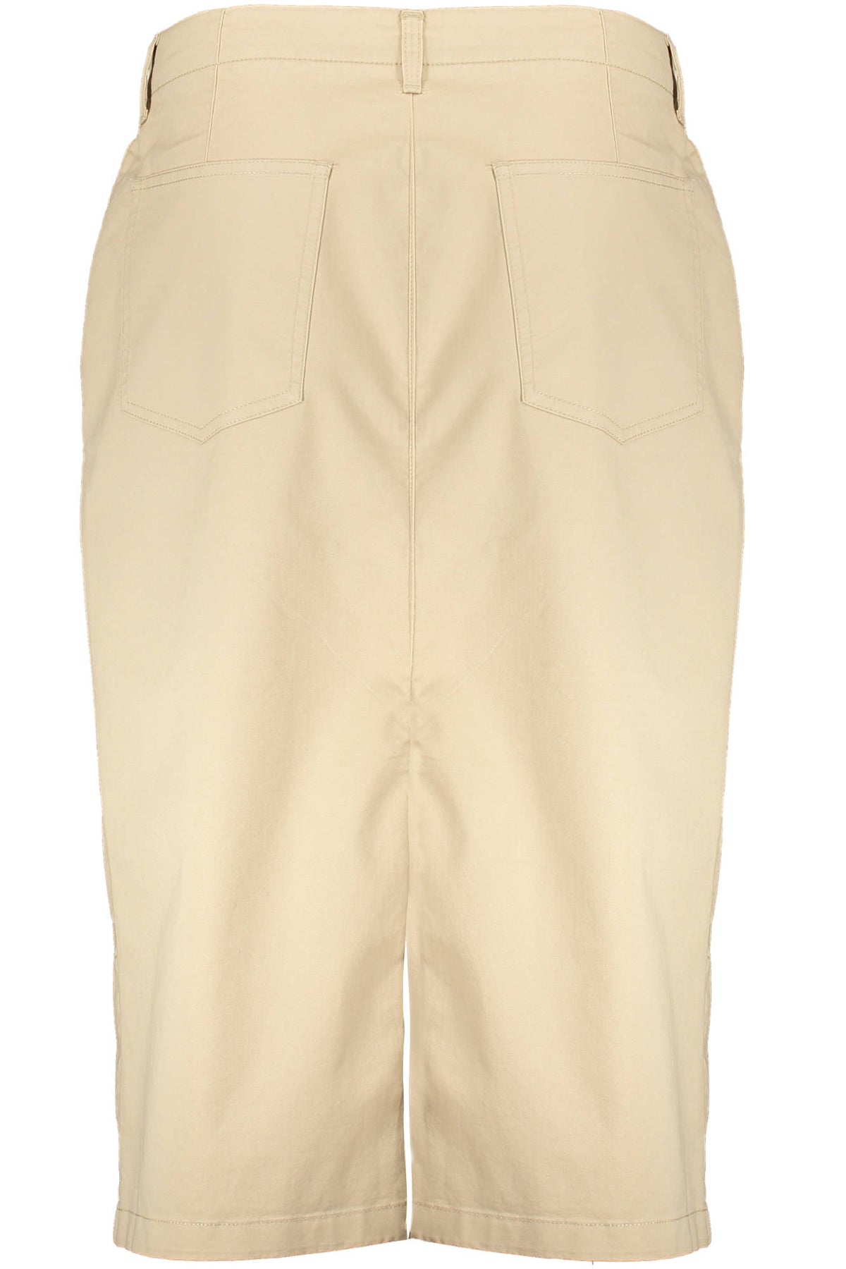 GANT WOMEN'S BEIGE LONGUETTE SKIRT