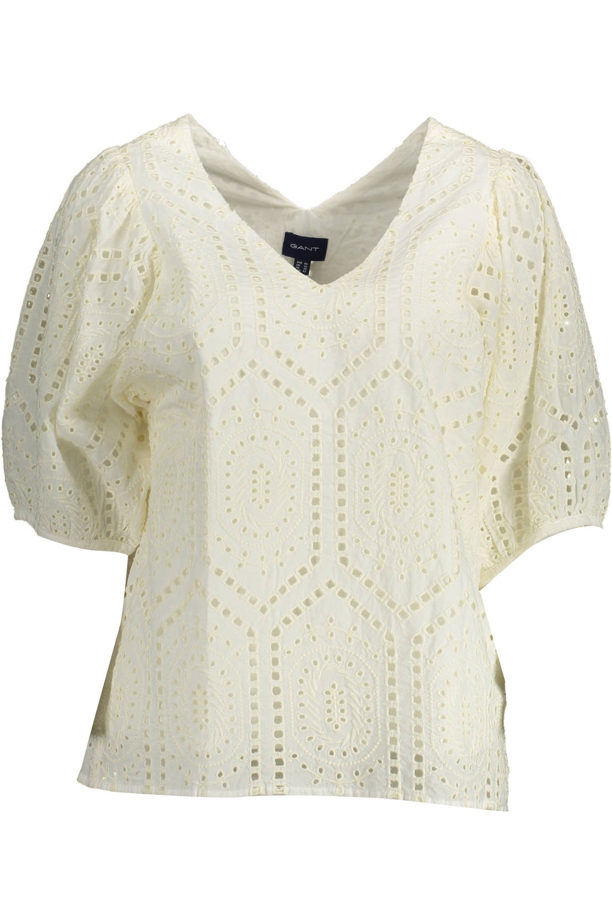 GANT WOMEN'S SHORT SLEEVE T-SHIRT WHITE