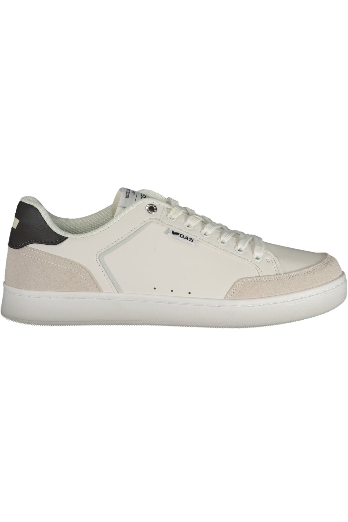 GAS MEN'S WHITE SPORTS FOOTWEAR