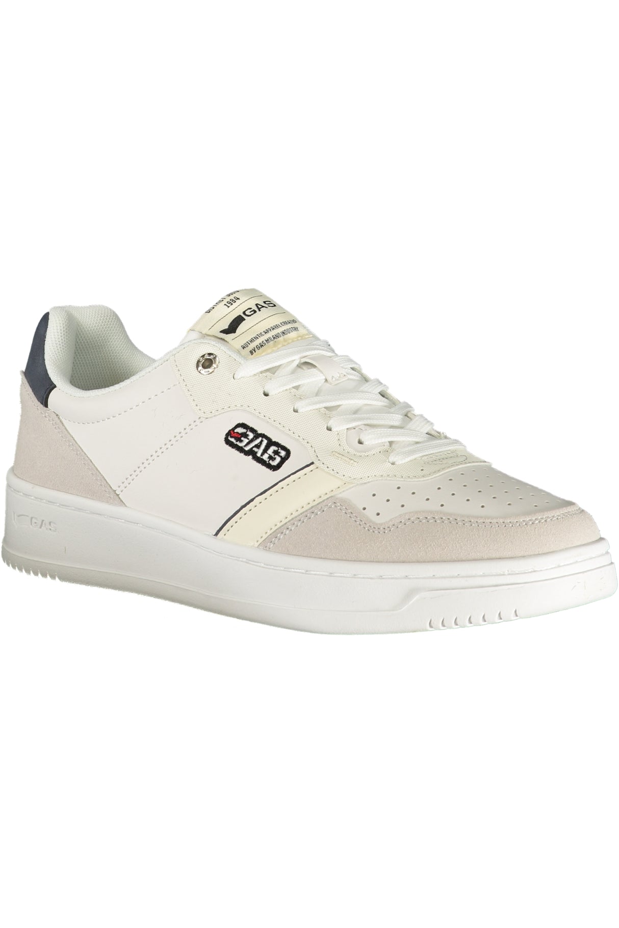 GAS MEN'S WHITE SPORTS FOOTWEAR