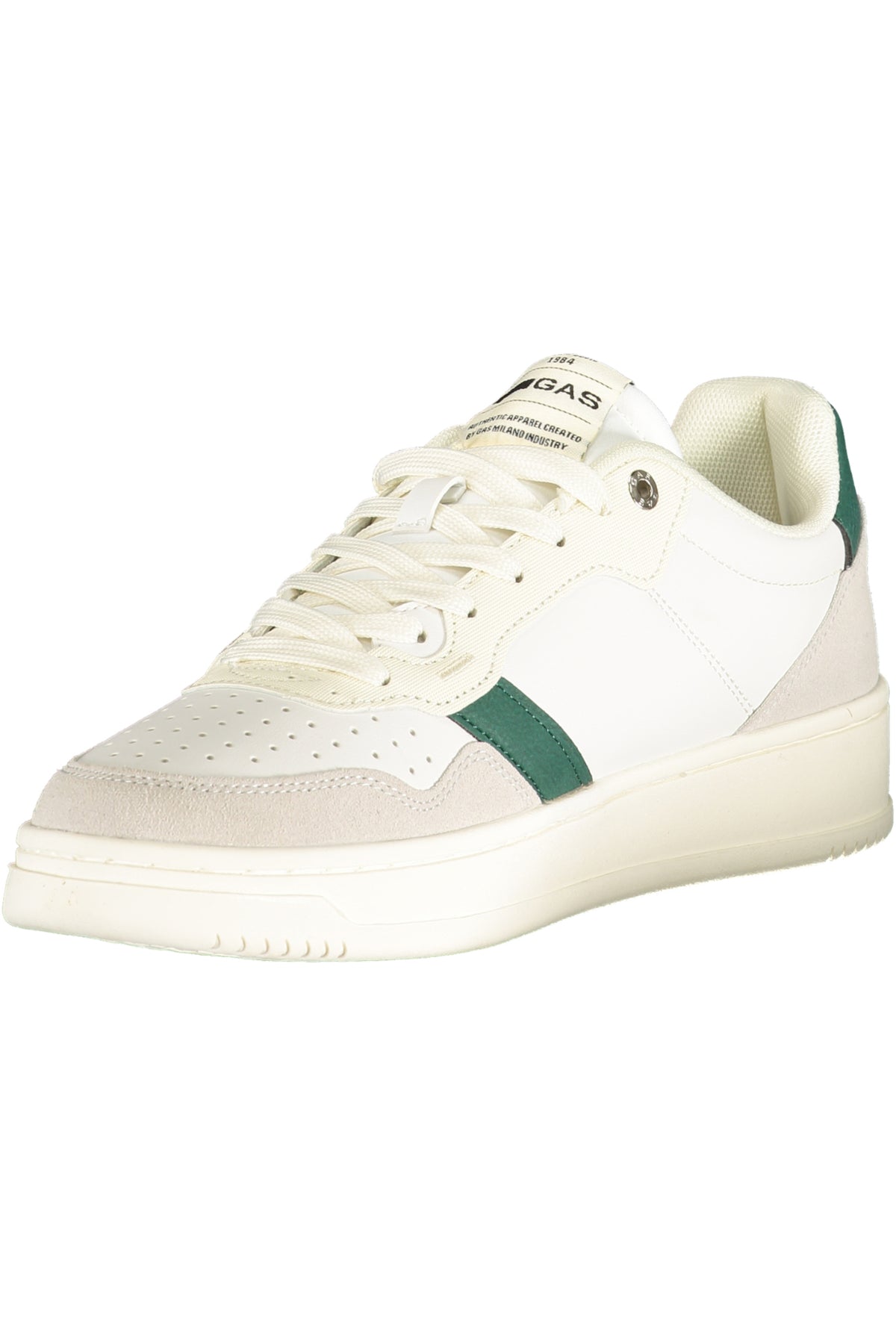 GAS MEN'S WHITE SPORTS FOOTWEAR