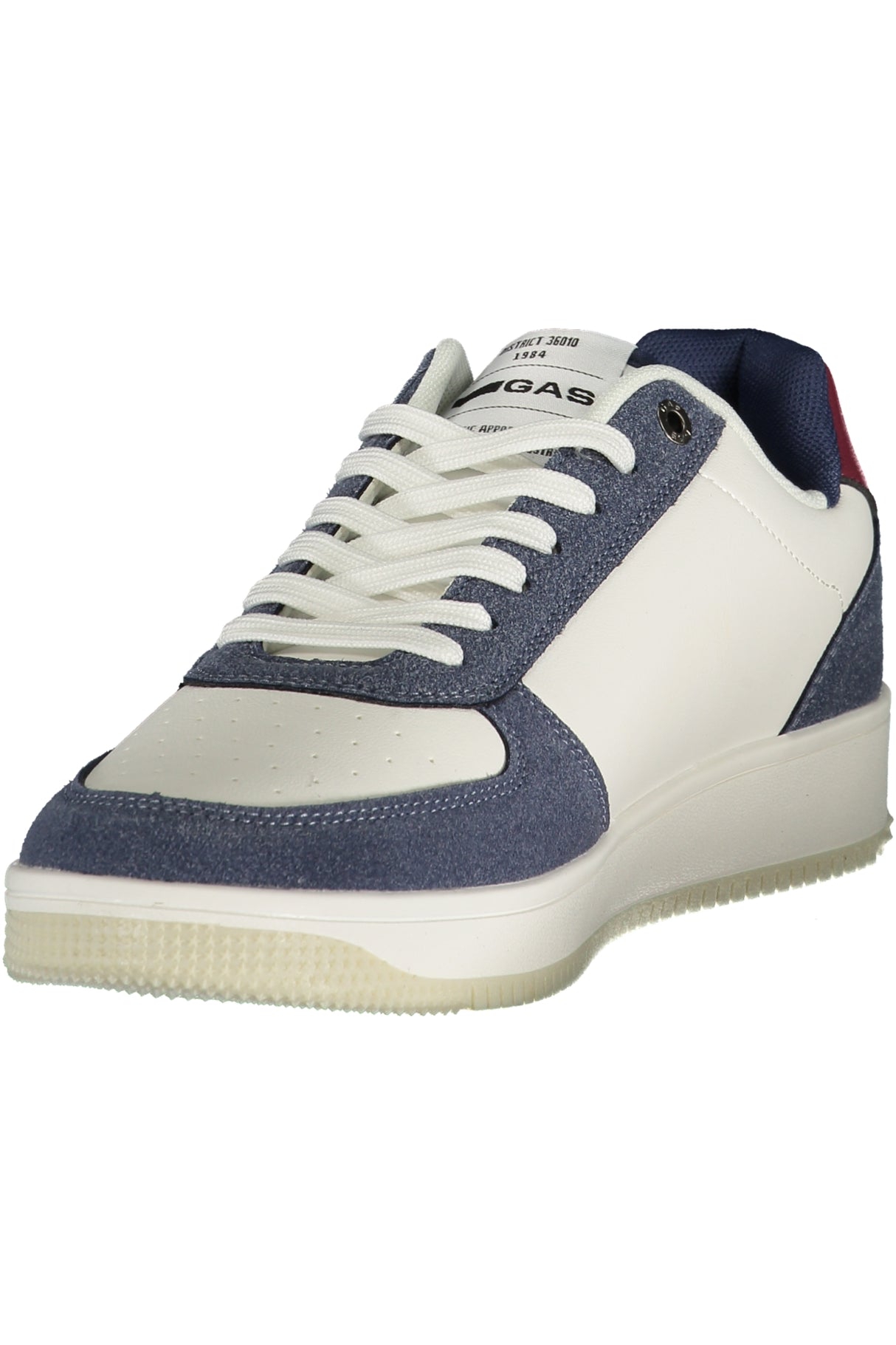 GAS MEN'S WHITE SPORTS FOOTWEAR