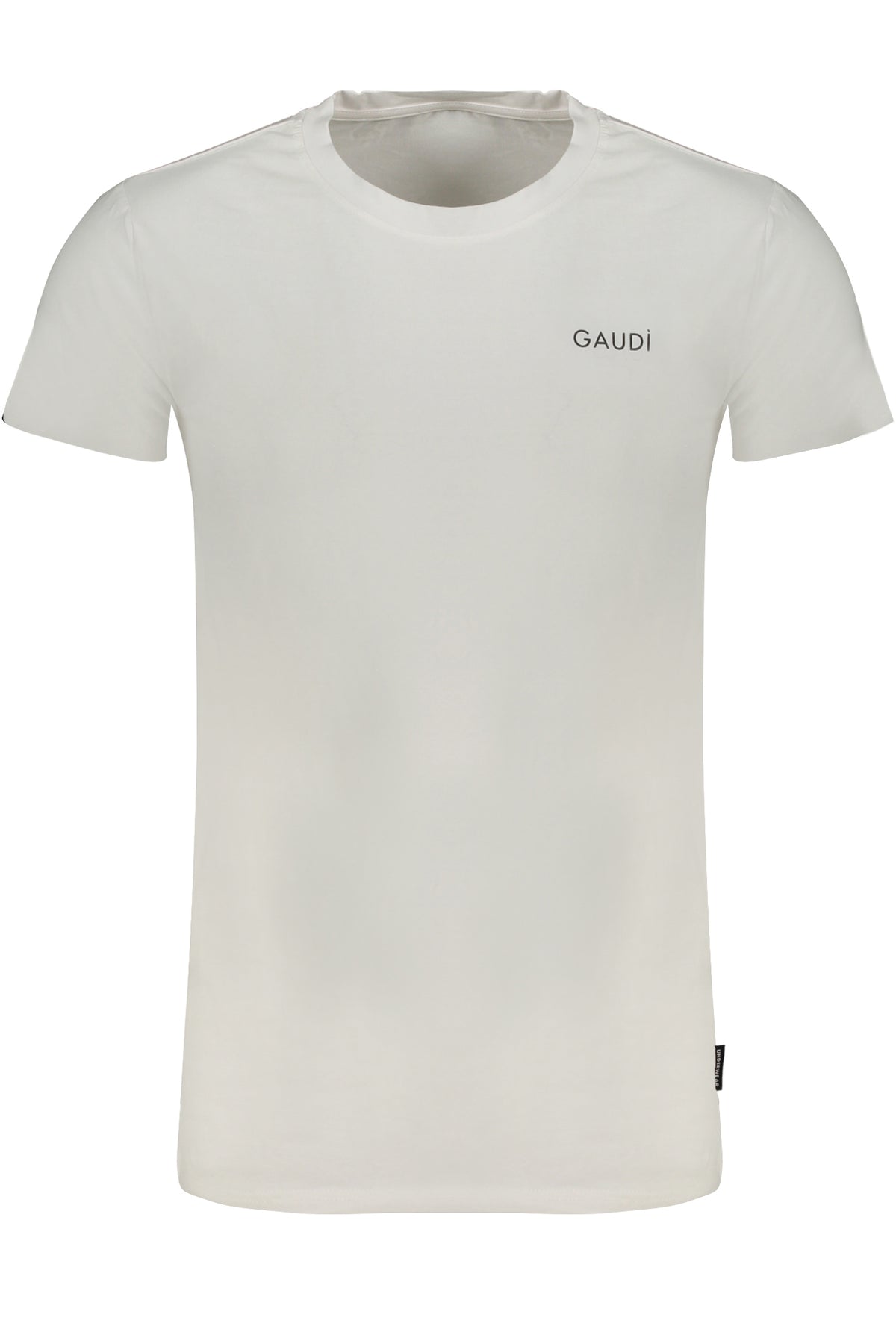 GAUDÌ MEN'S WHITE SHORT SLEEVE T-SHIRT