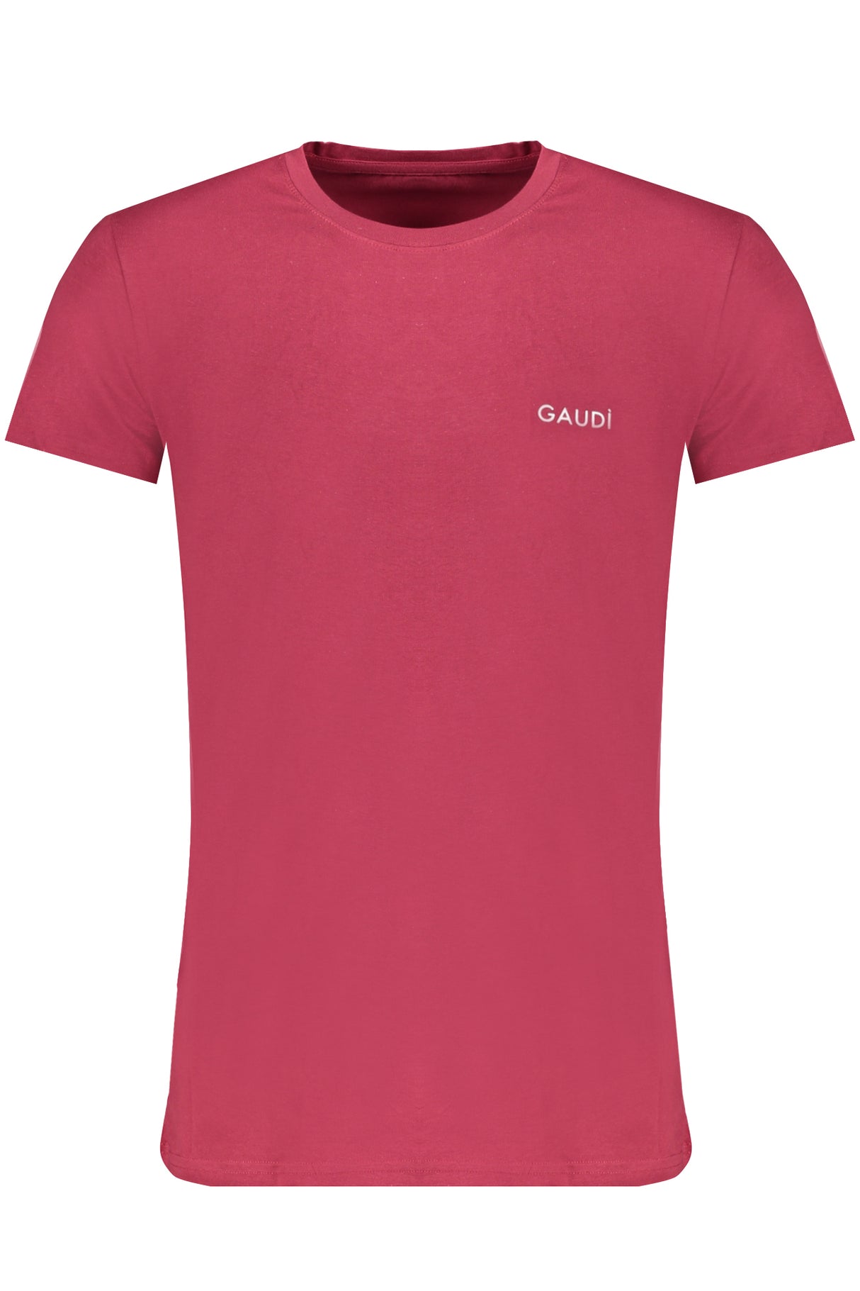 GAUDÌ MEN'S RED SHORT SLEEVE T-SHIRT