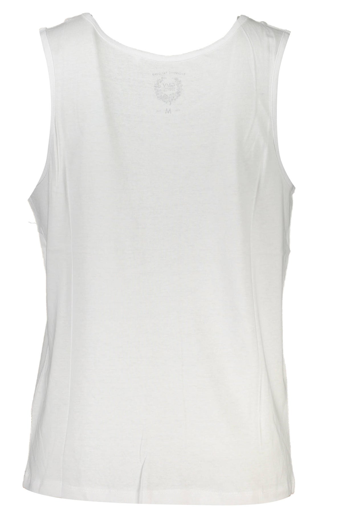 GIAN MARCO VENTURI MEN'S WHITE TANK TOP
