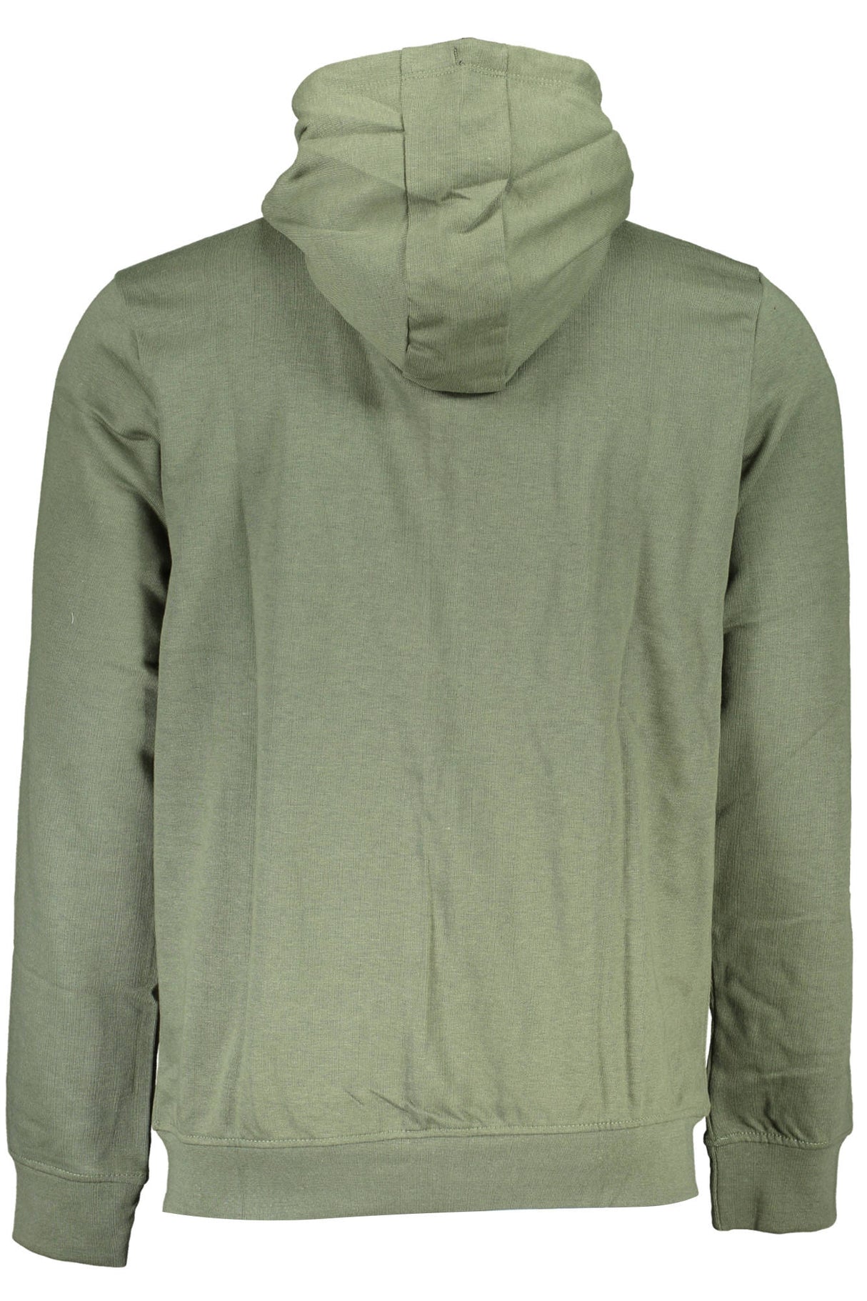 GIAN MARCO VENTURI MEN'S ZIP-UP SWEATSHIRT GREEN